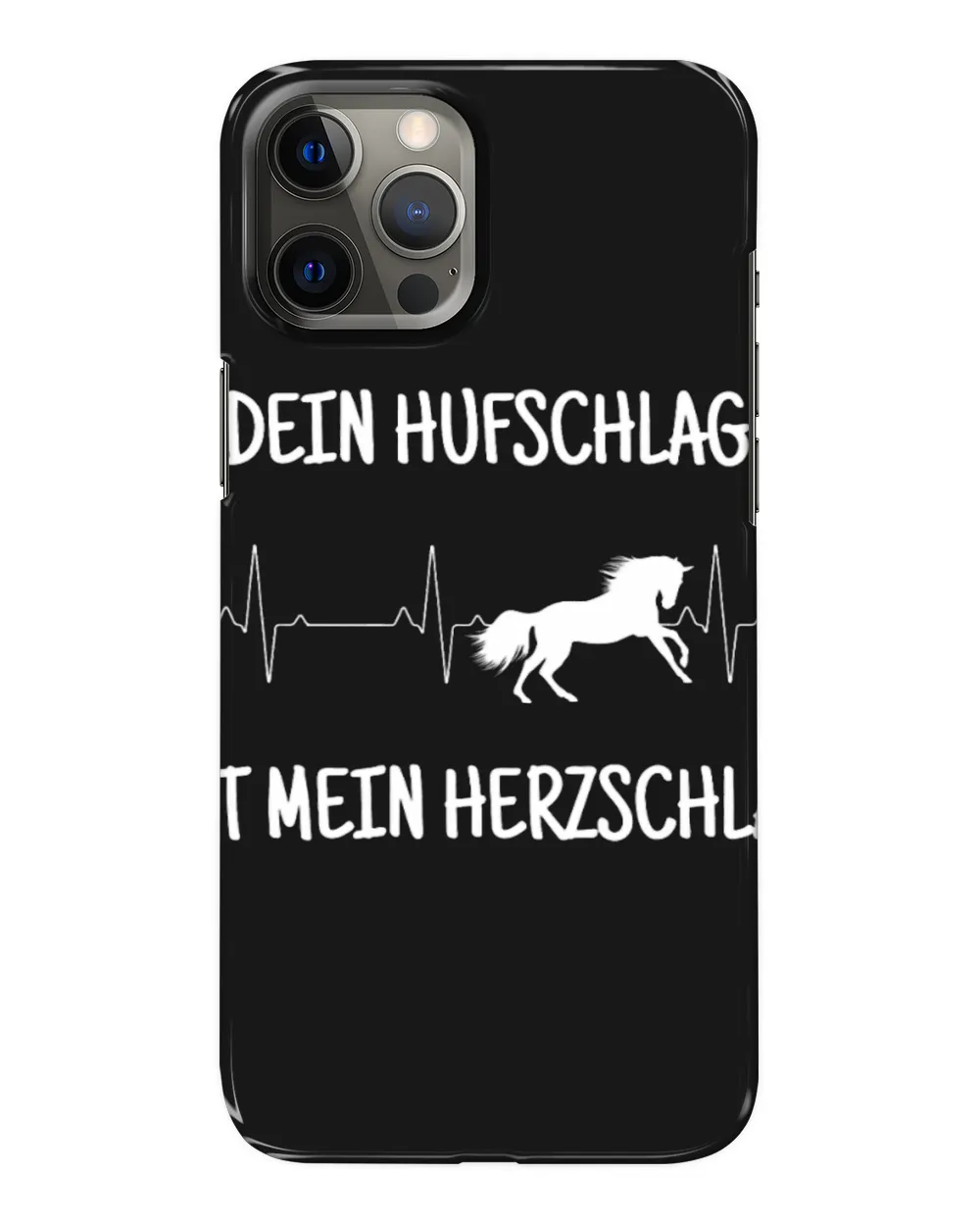 Horse Lover Dein Houfschlag ist mein Herzschlag 2Girl Horse