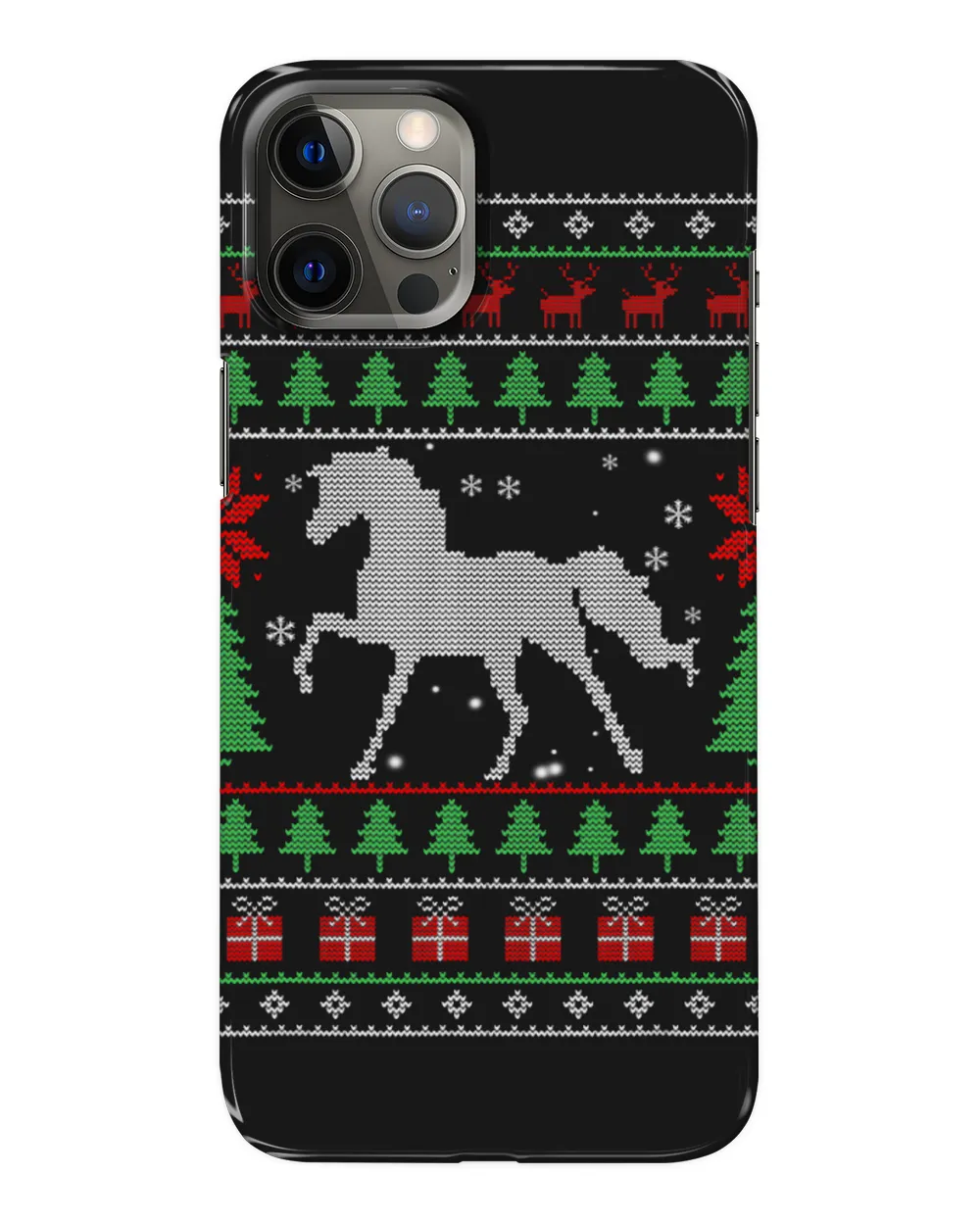 Horse Lover Xmas Horse Ugly Sweater Christmas