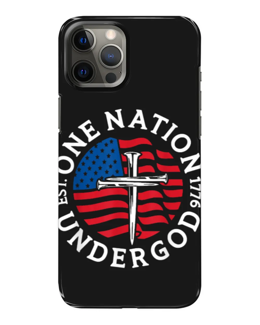 One Nation Under God Flag 4th Of July Patriotic Christian