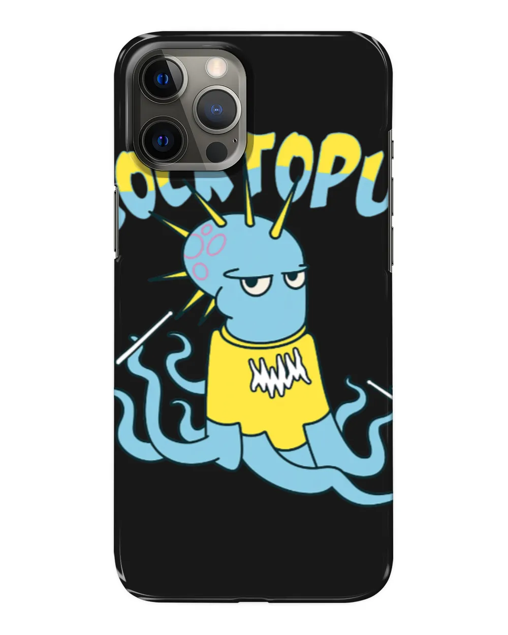 Funny Drummer Rocktopus Design for a Drummer Band Member 21