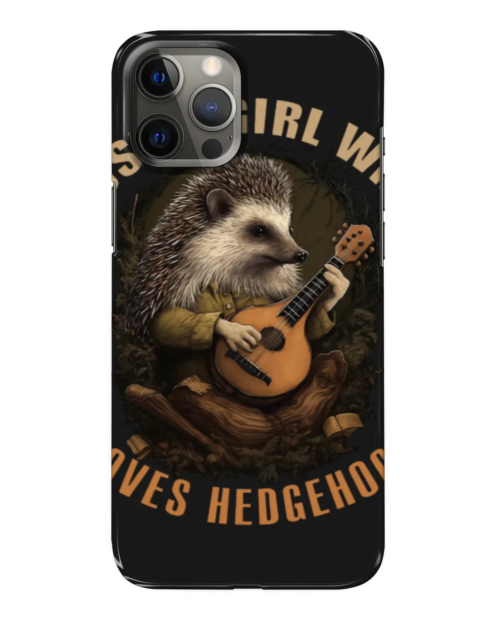 Funny Guitar Hedgehog Gift Guitar Lover Just A Girl Who Loves Hedgehogs Cute Hedgehogs Guitarist