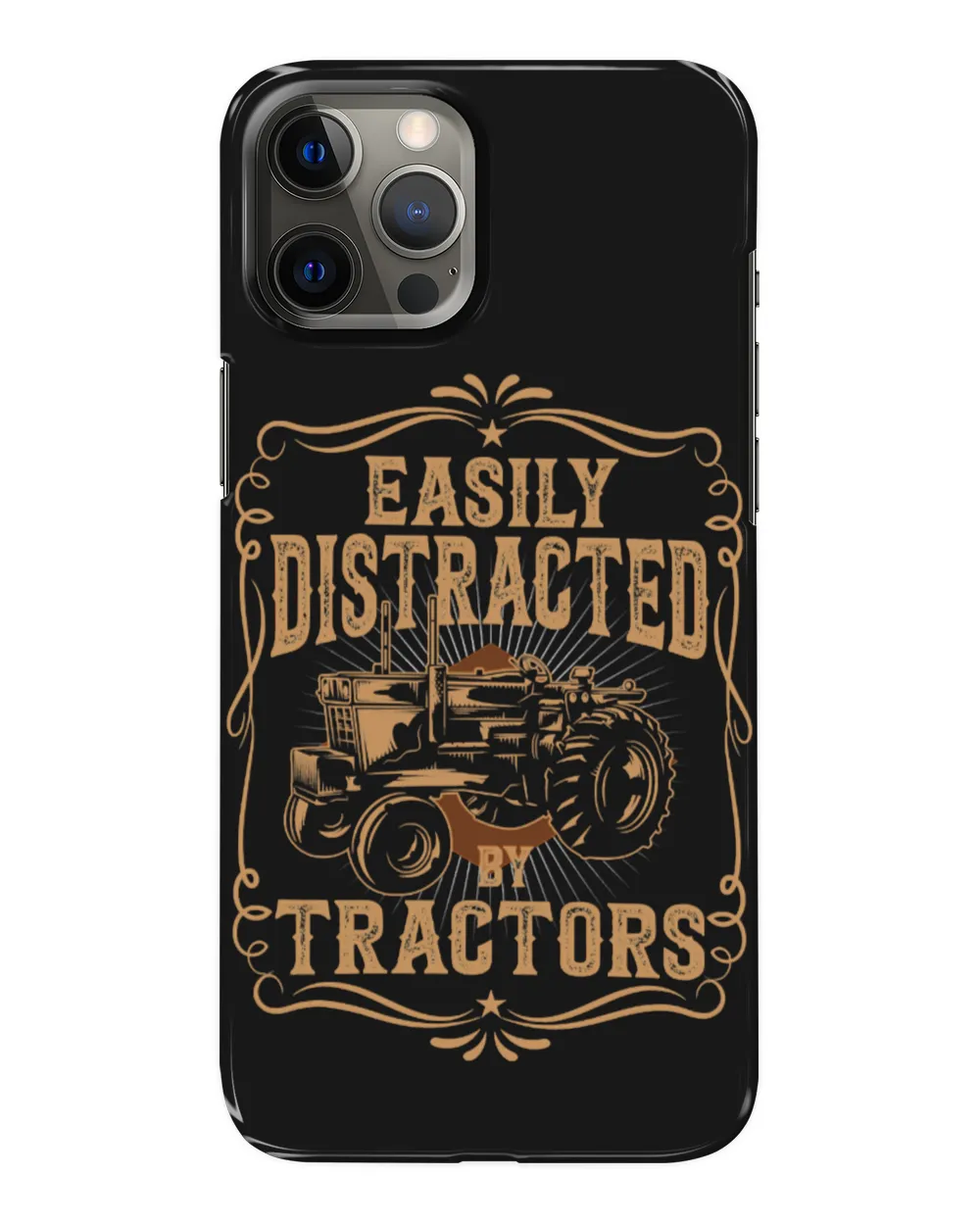 Tractor Easily Distracted By Tractors Fall Harvest Season Farmer 62 Tractor Driver
