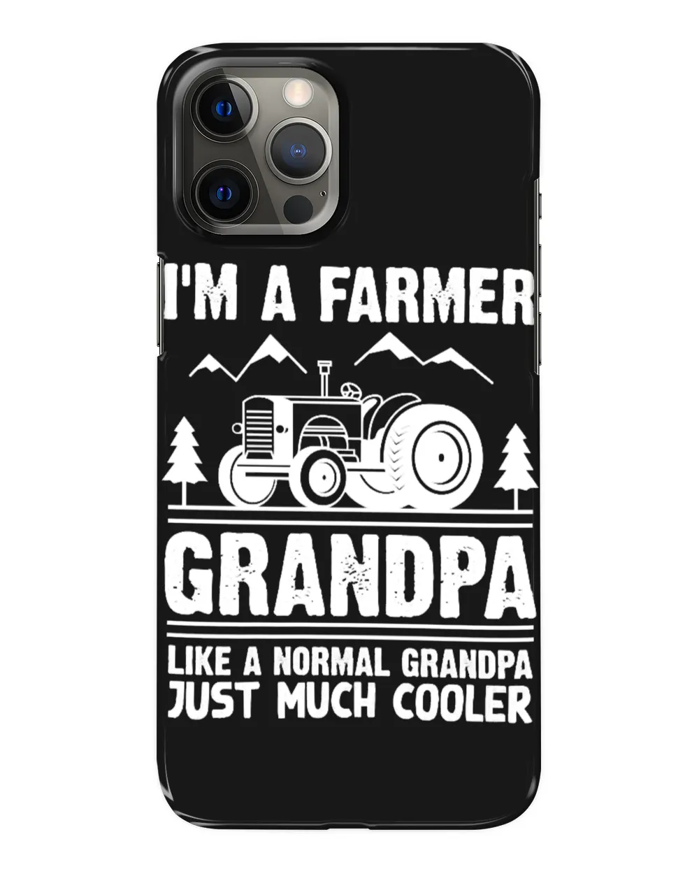 Tractor Cool Farmer Grandpa596 farmer