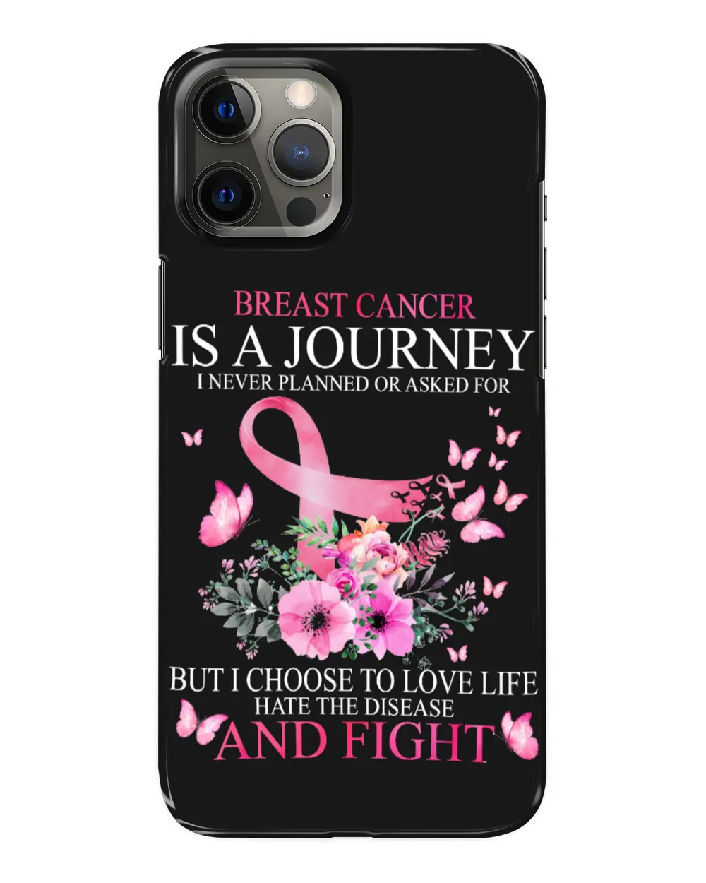 Breast Cancer Journey Butterfly Fight Cancer Survivor