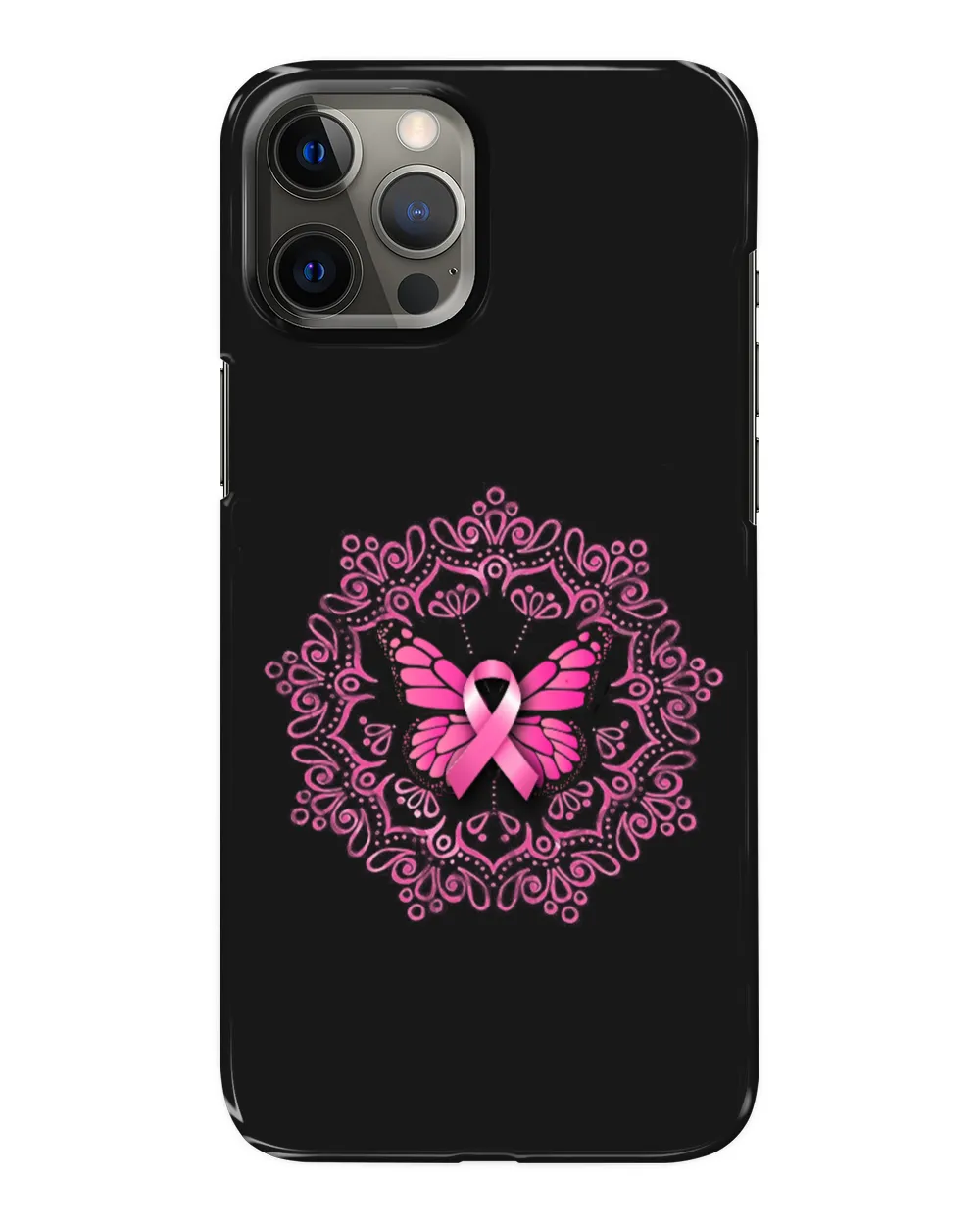 Breast Cancer Mandala Butterflies Cancer Survivor