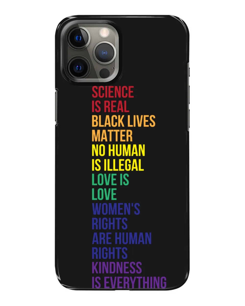 Science Is Real Black Lives Matter No Human T Shirt