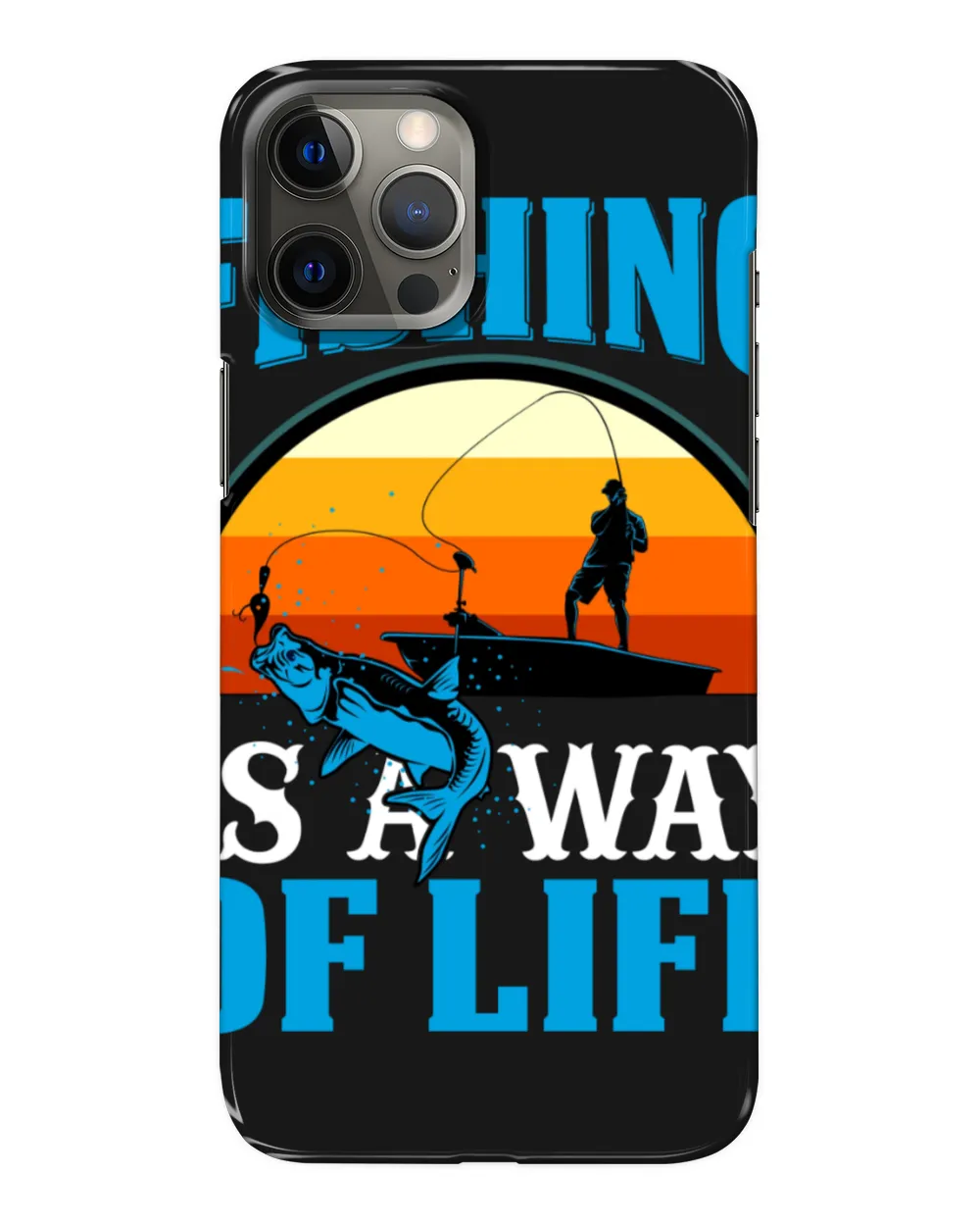 Fishing Is A Way Of Life Retro Vintage Fishing