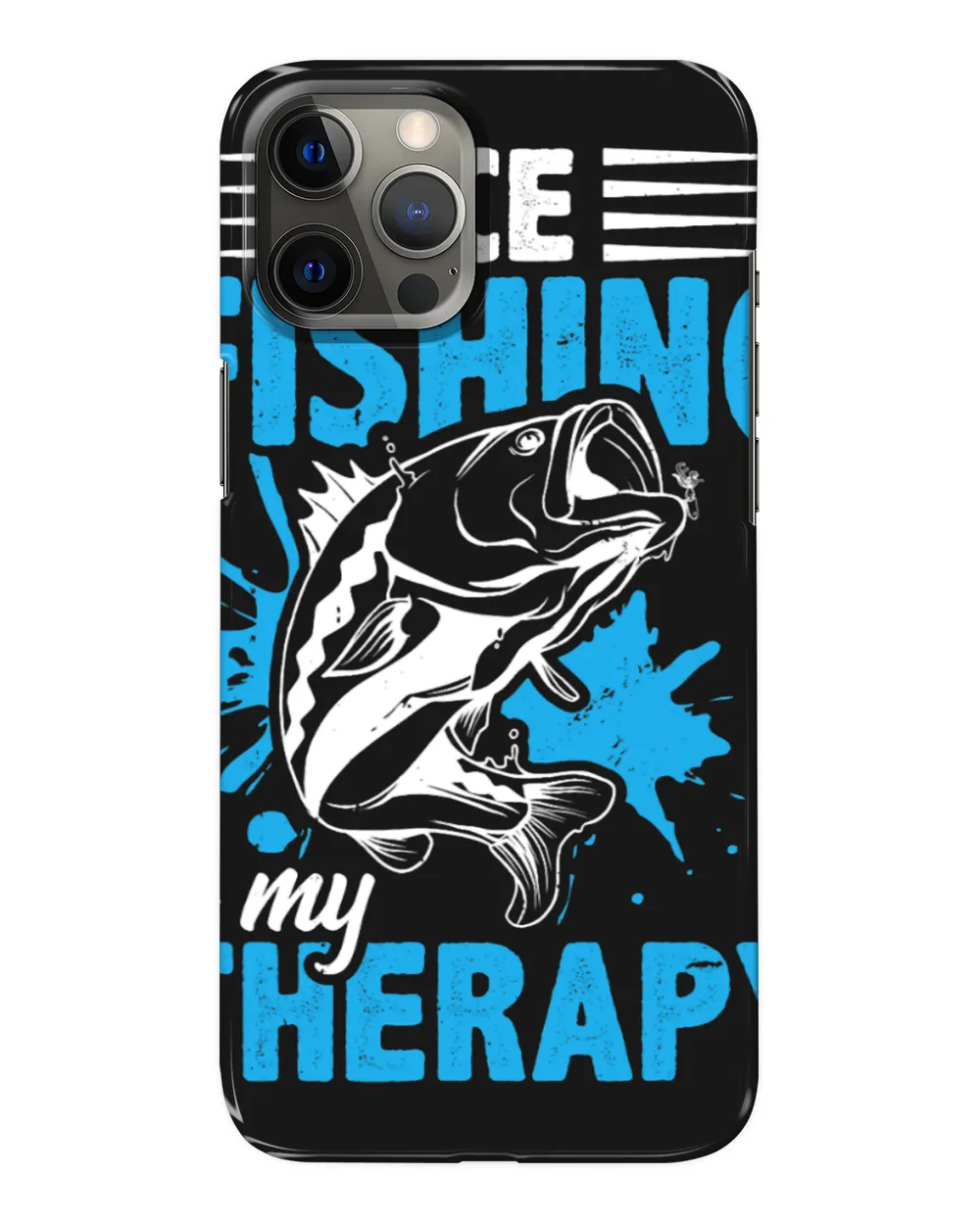 Fishing Ice Fishing Is My Therapy Ice Fisher Carp Pike Ice Fishing 3 Fisher