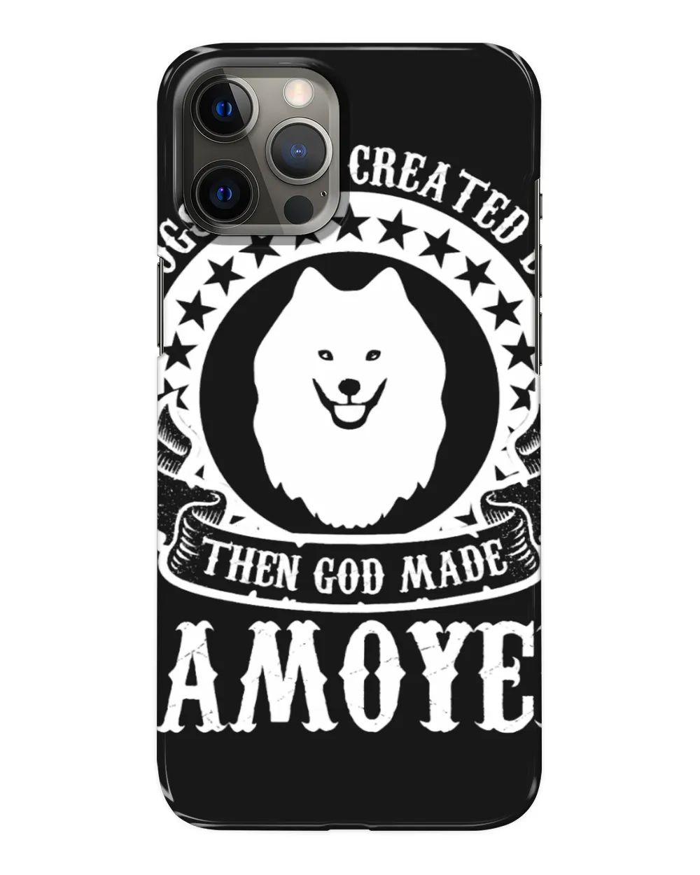 Christian All Dogs Were Created Equal God Made Samoyed Christ