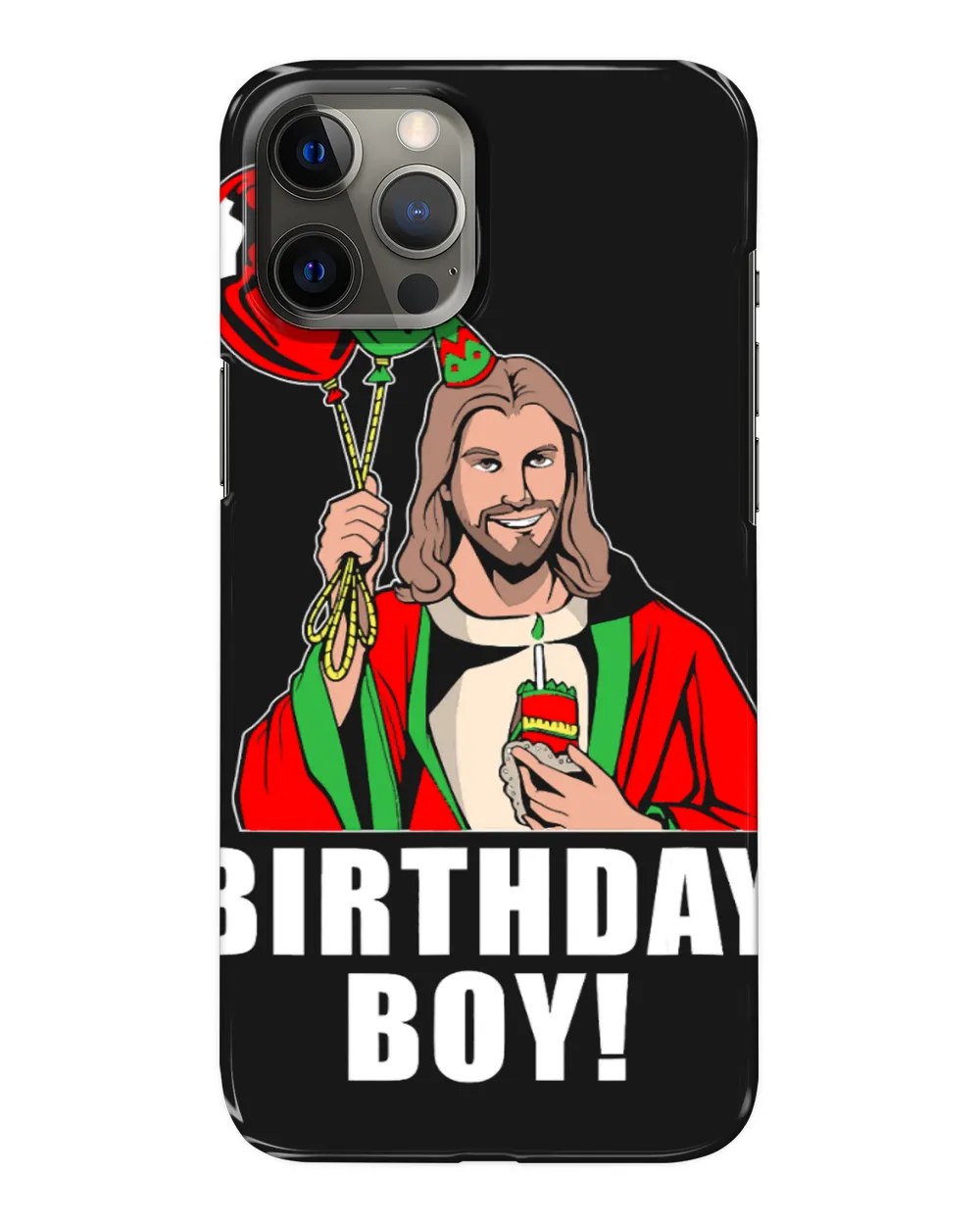 Christian Birthday Boy Jesus Christ Santa Hat Christmas Christian 76 Bibble Jesus Christ