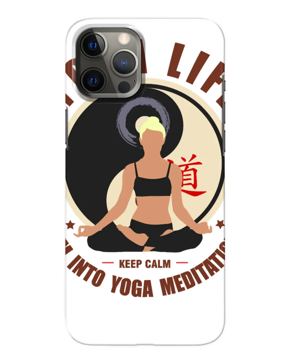 Yoga life keep calm I'm into yoga meditation Classic T-Shirt