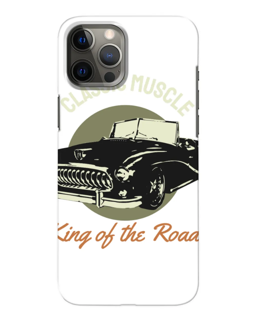 Classic Muscle King Of The Road Retro Vintage