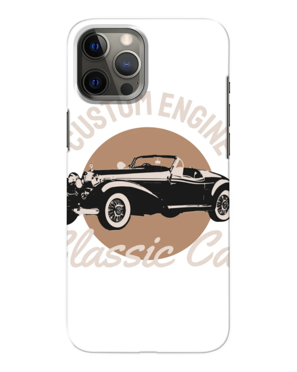 Custom Engine Classic Car Retro Vintage