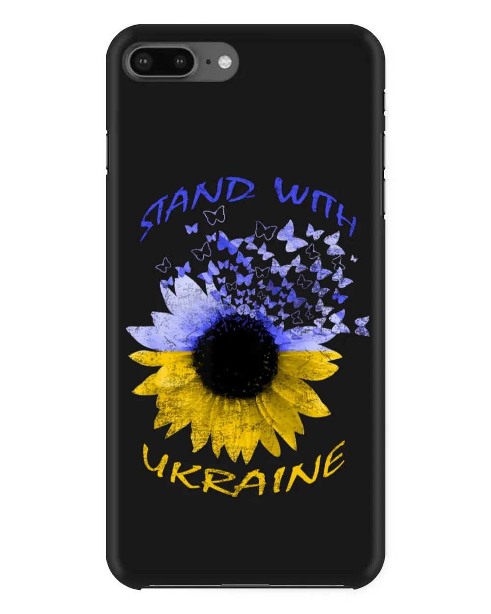 sunflower stand with Ukraine