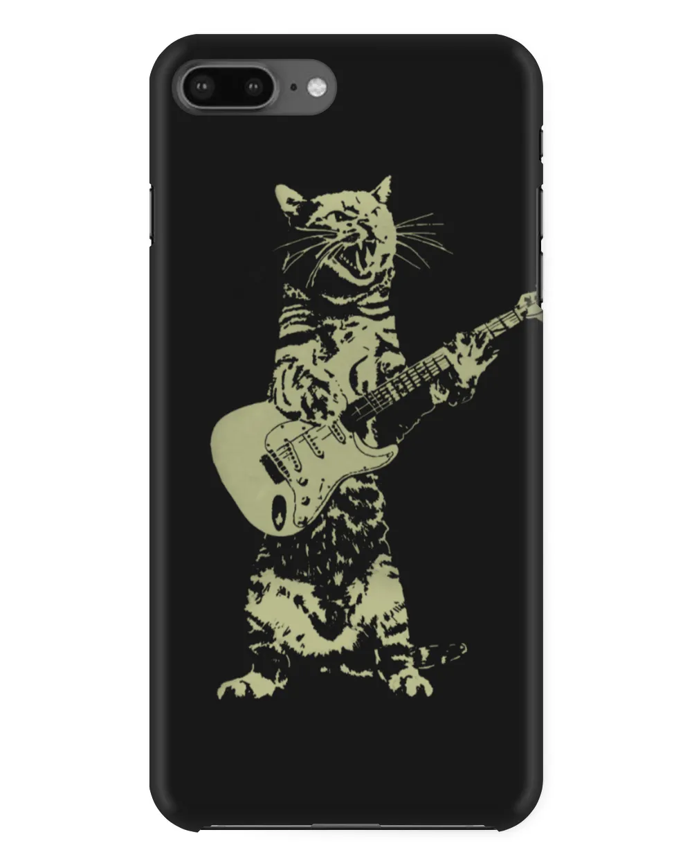 Cat with Guitar