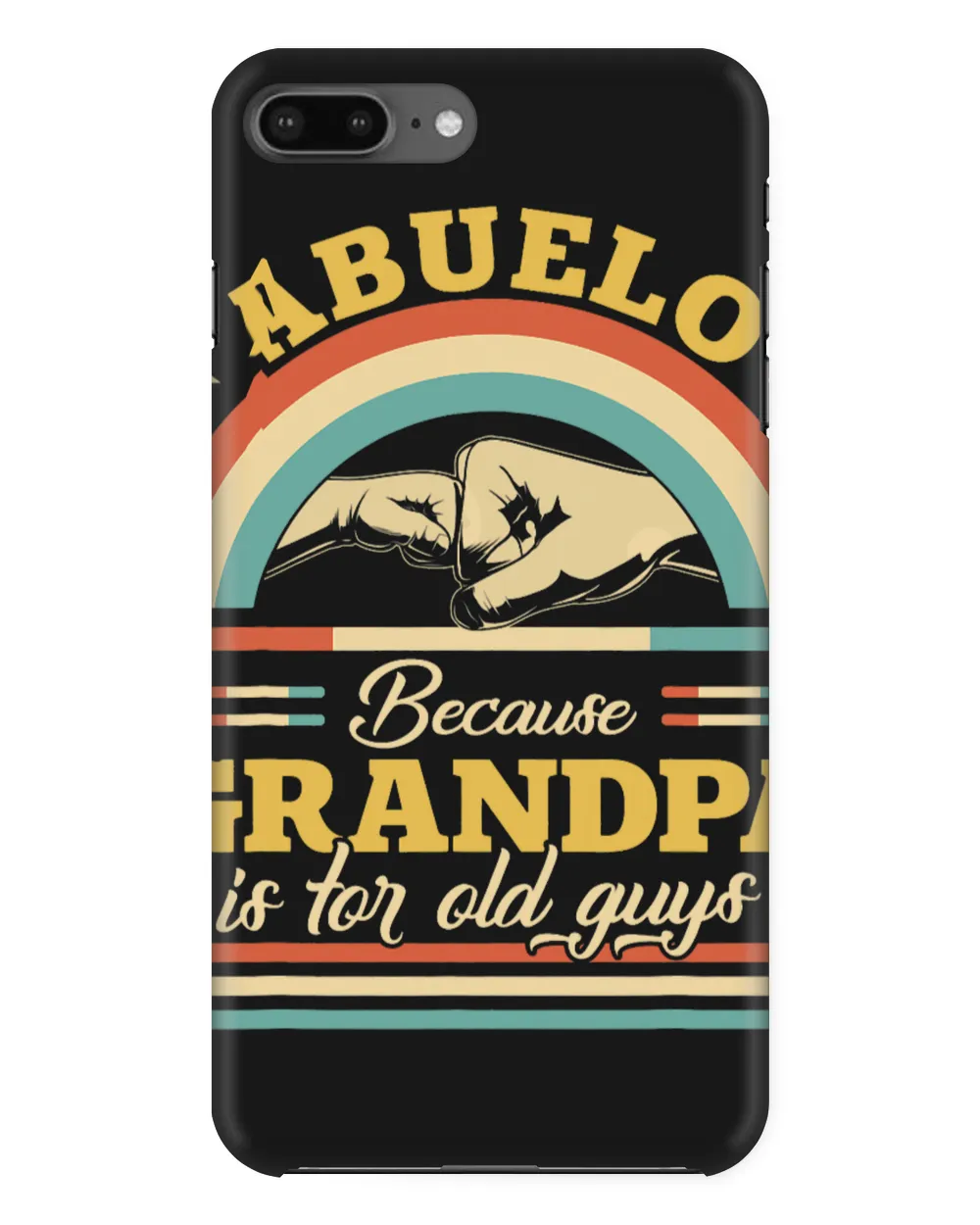 Abuelo Because Grandpa Is For Old Guys Men USA Flag Grandpa