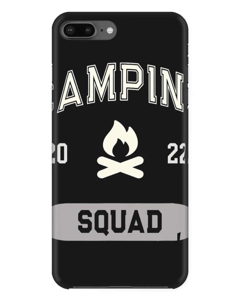 Camping Camp SQUAD Hiking Campfire Life King Camp Counselor Camper