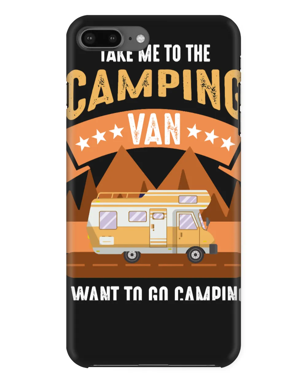 Camping Camp Van CamperCaravan Funny Camper