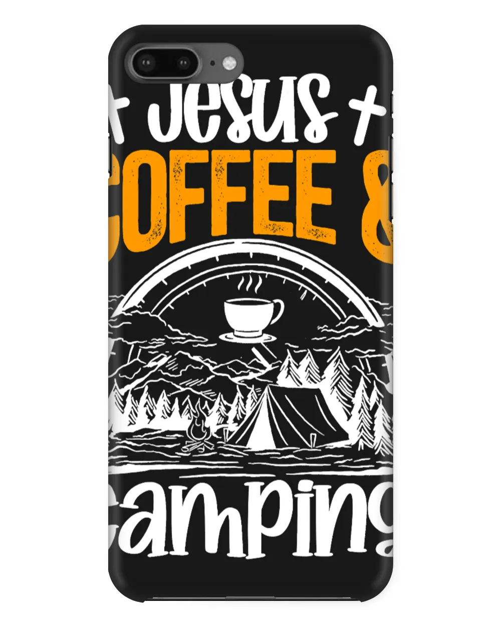 Christian Jesus Coffee And Camping Nature Camper Stargazing310 Christ