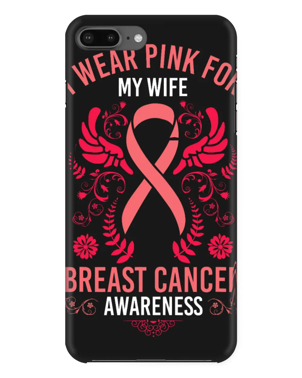 I Wear Pink For My Wife Shirt Breast Cancer Awareness Gift