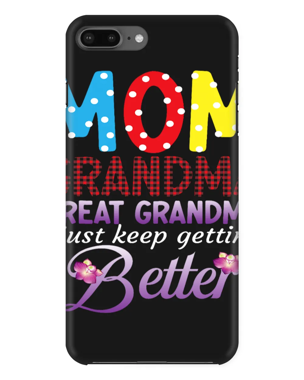 Mom GreatGrandma I Just Keep Getting Better Mothers Day 8