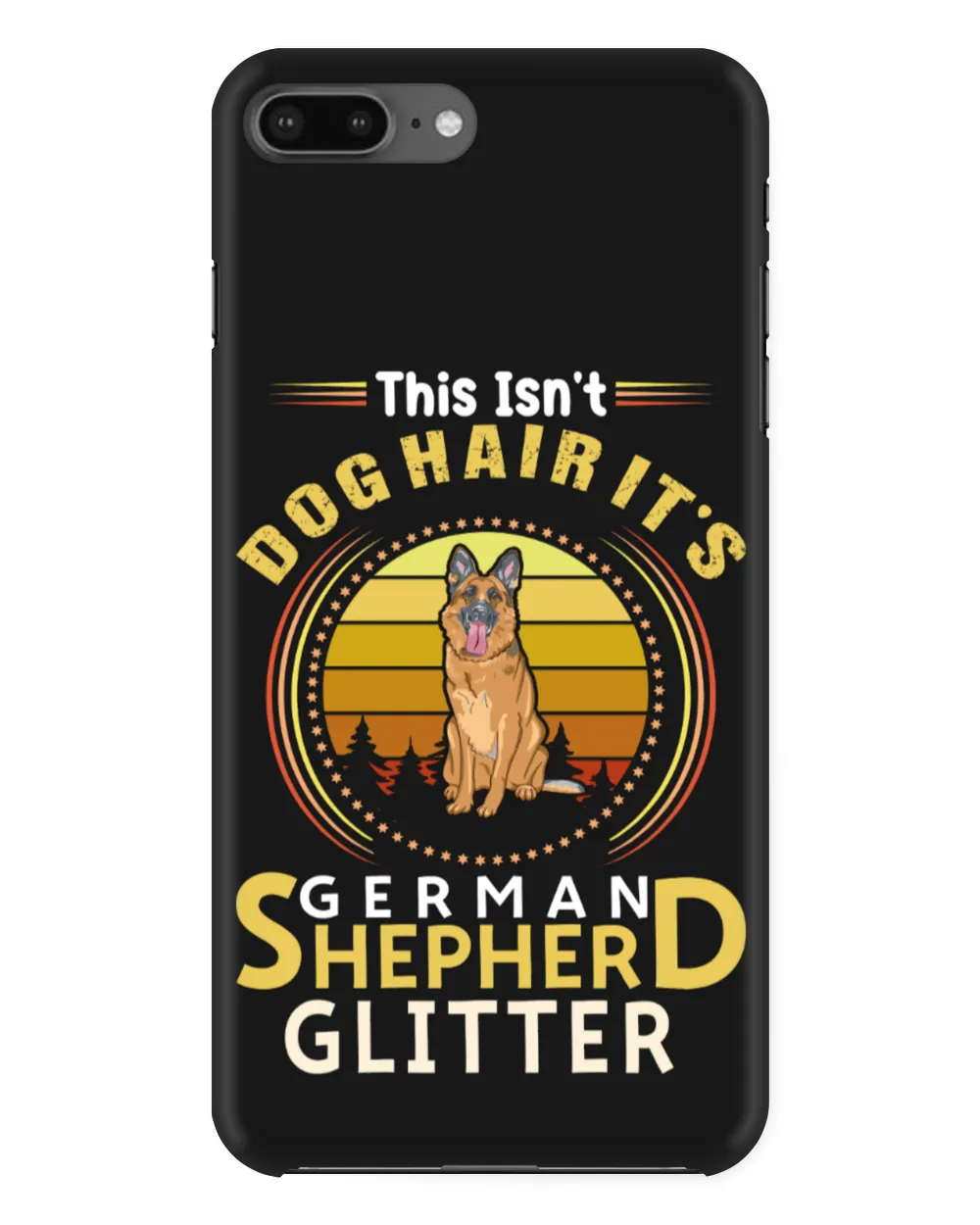 This Isn't Dog Hair It's German Shepherd Glitter Personalized Grandpa Grandma Mom Sister For Dog Lovers