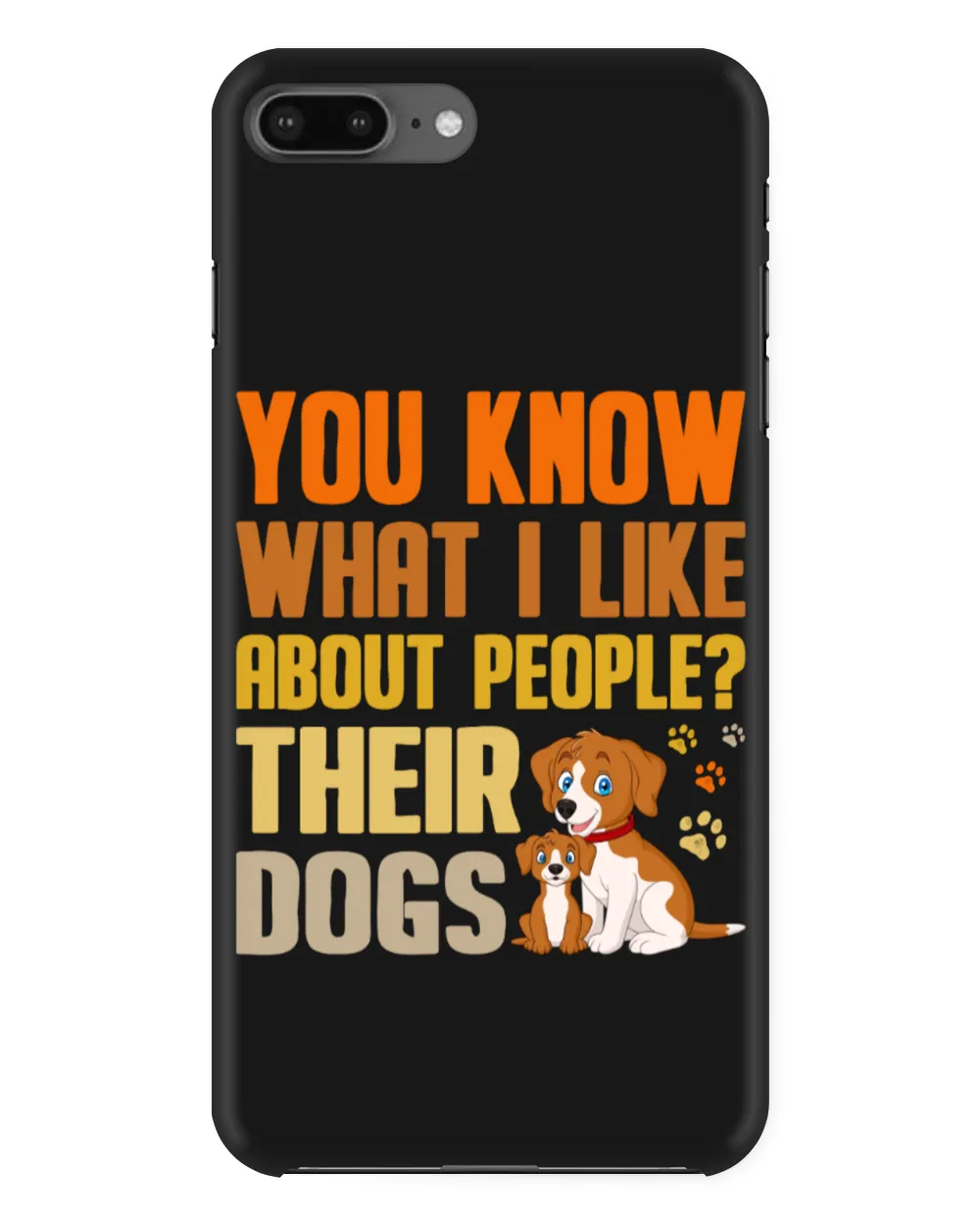 You Know What I Like About People, Their Dogs Personalized Grandpa Grandma Mom Sister For Dog Lovers