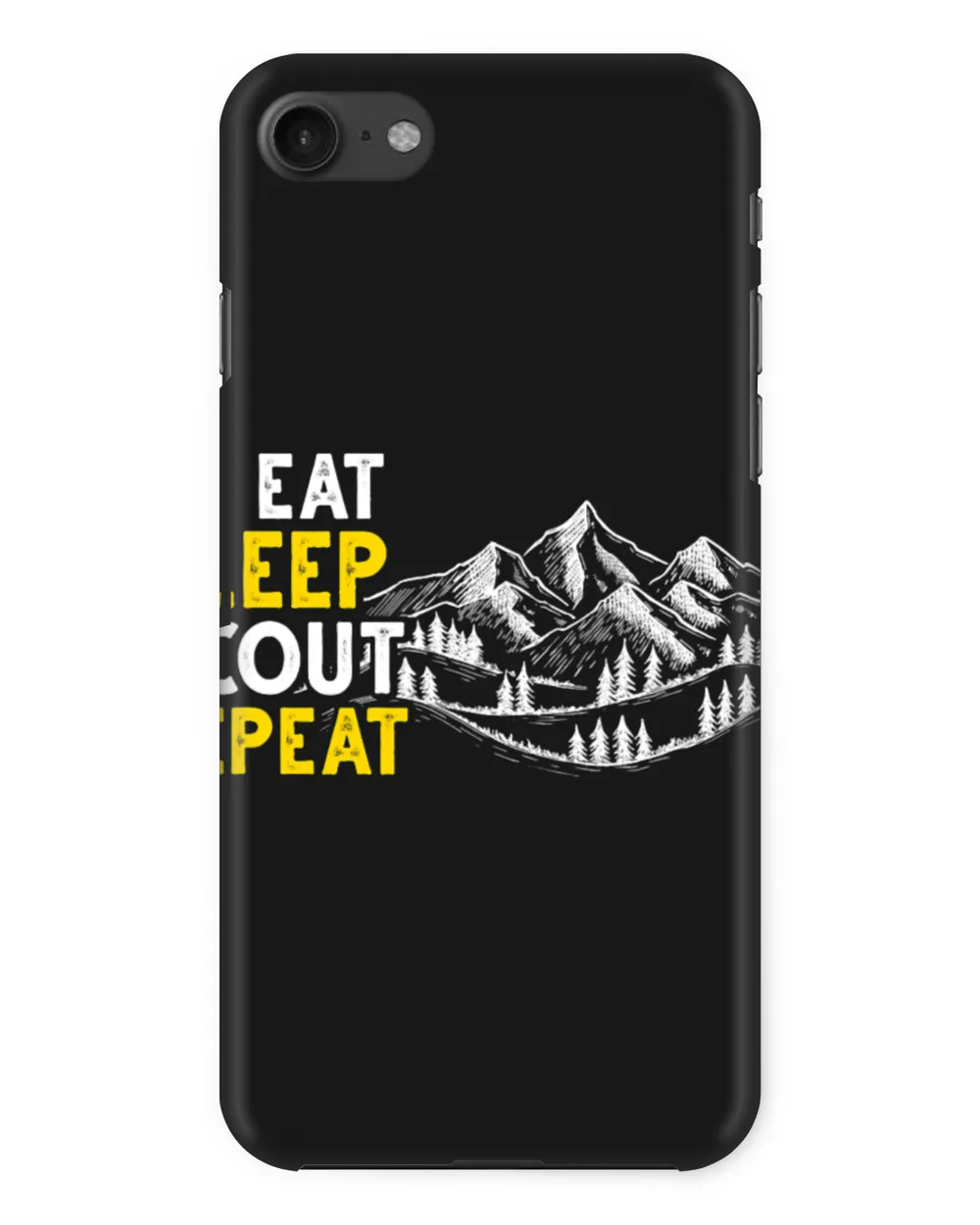 Camping Camp Scouting Camping Funny Eat Sleep Scout Repeat Camper