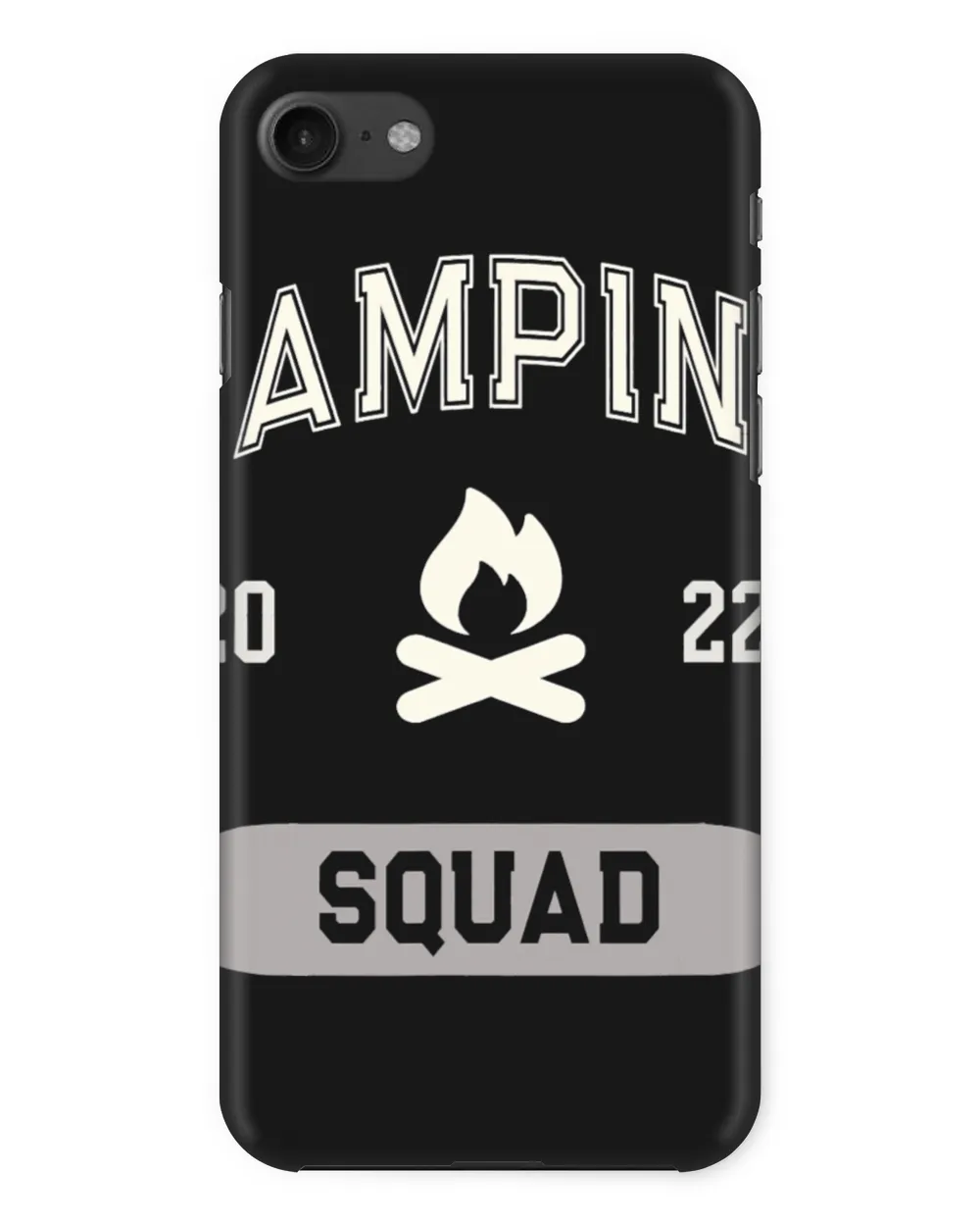 Camping Camp SQUAD Hiking Campfire Life King Camp Counselor Camper