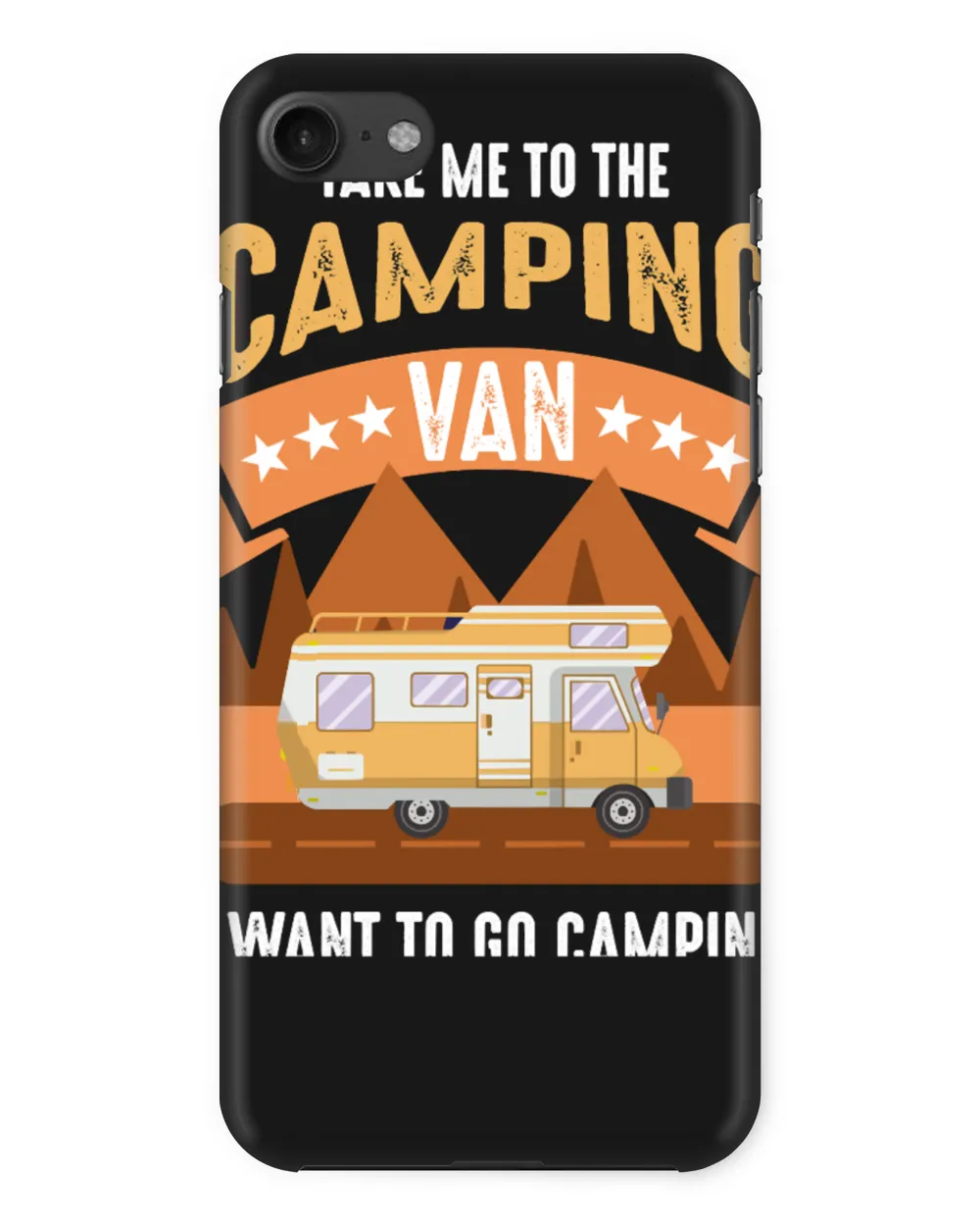 Camping Camp Van CamperCaravan Funny Camper