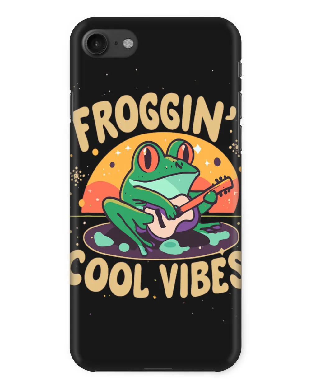 Froggin cool vibes for frog lover and red eyed tree frog