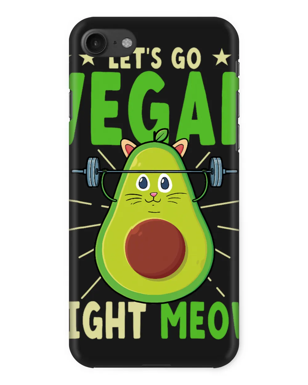 Lets Go Vegan Right Meow Workout Cat Fitness Vegetarian