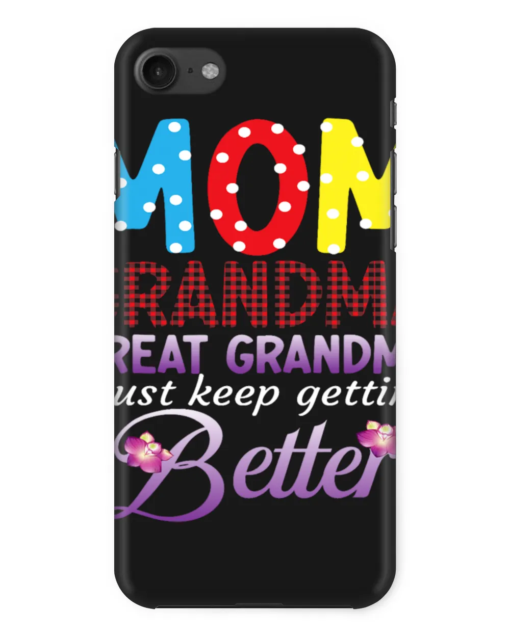 Mom GreatGrandma I Just Keep Getting Better Mothers Day 8