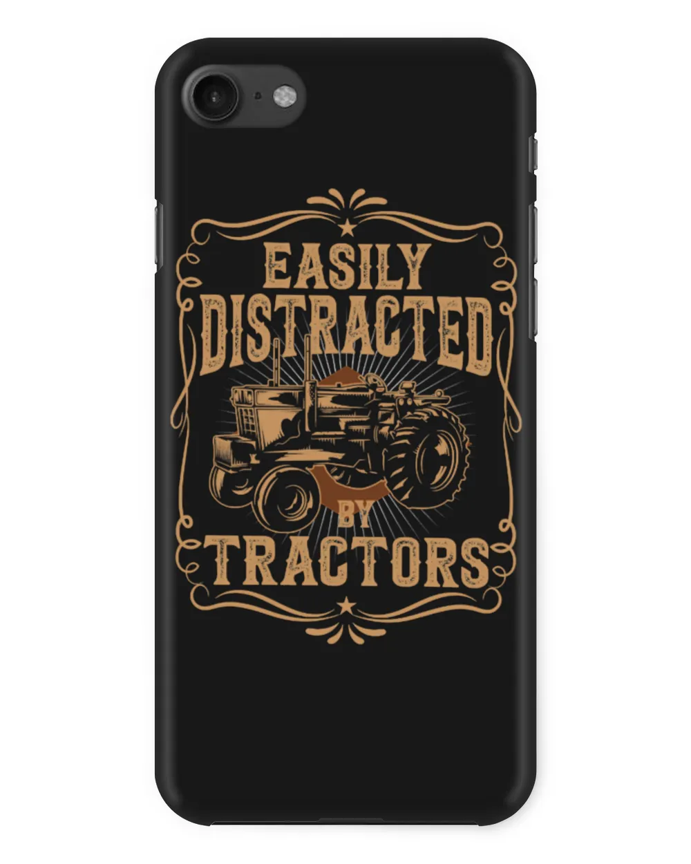 Tractor Easily Distracted By Tractors Fall Harvest Season Farmer 62 Tractor Driver