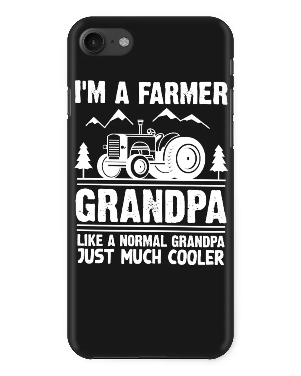 Tractor Cool Farmer Grandpa596 farmer