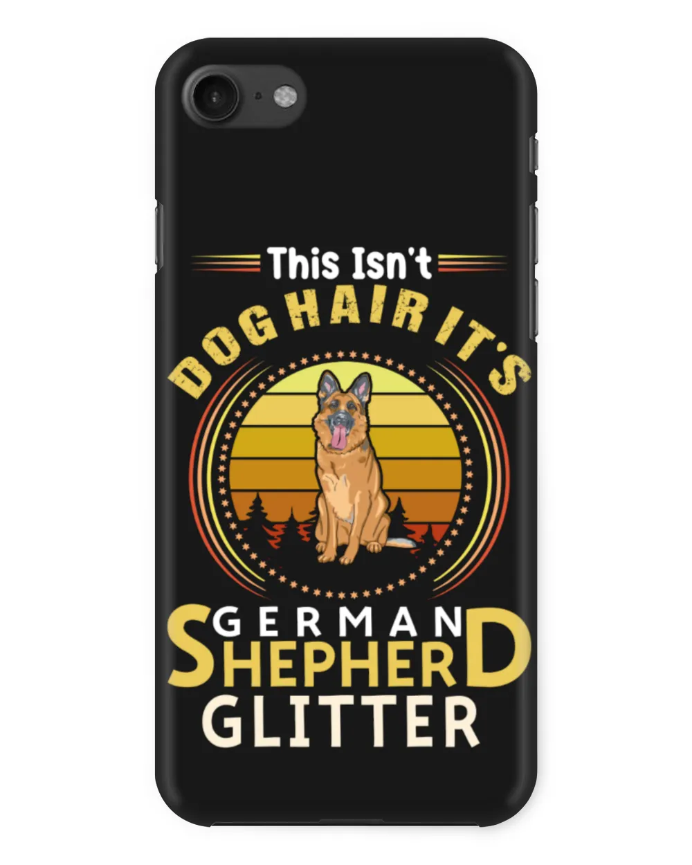 This Isn't Dog Hair It's German Shepherd Glitter Personalized Grandpa Grandma Mom Sister For Dog Lovers