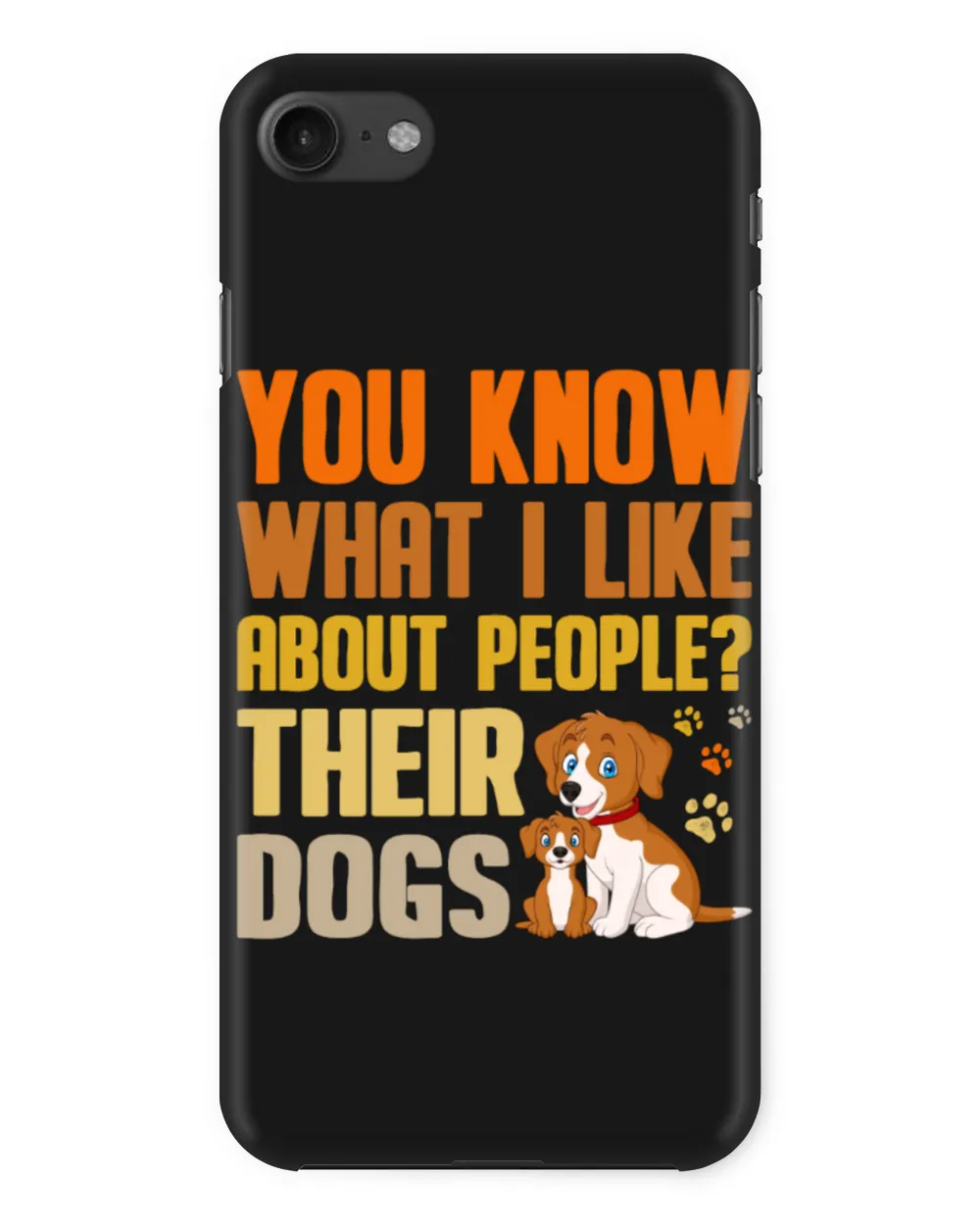 You Know What I Like About People, Their Dogs Personalized Grandpa Grandma Mom Sister For Dog Lovers