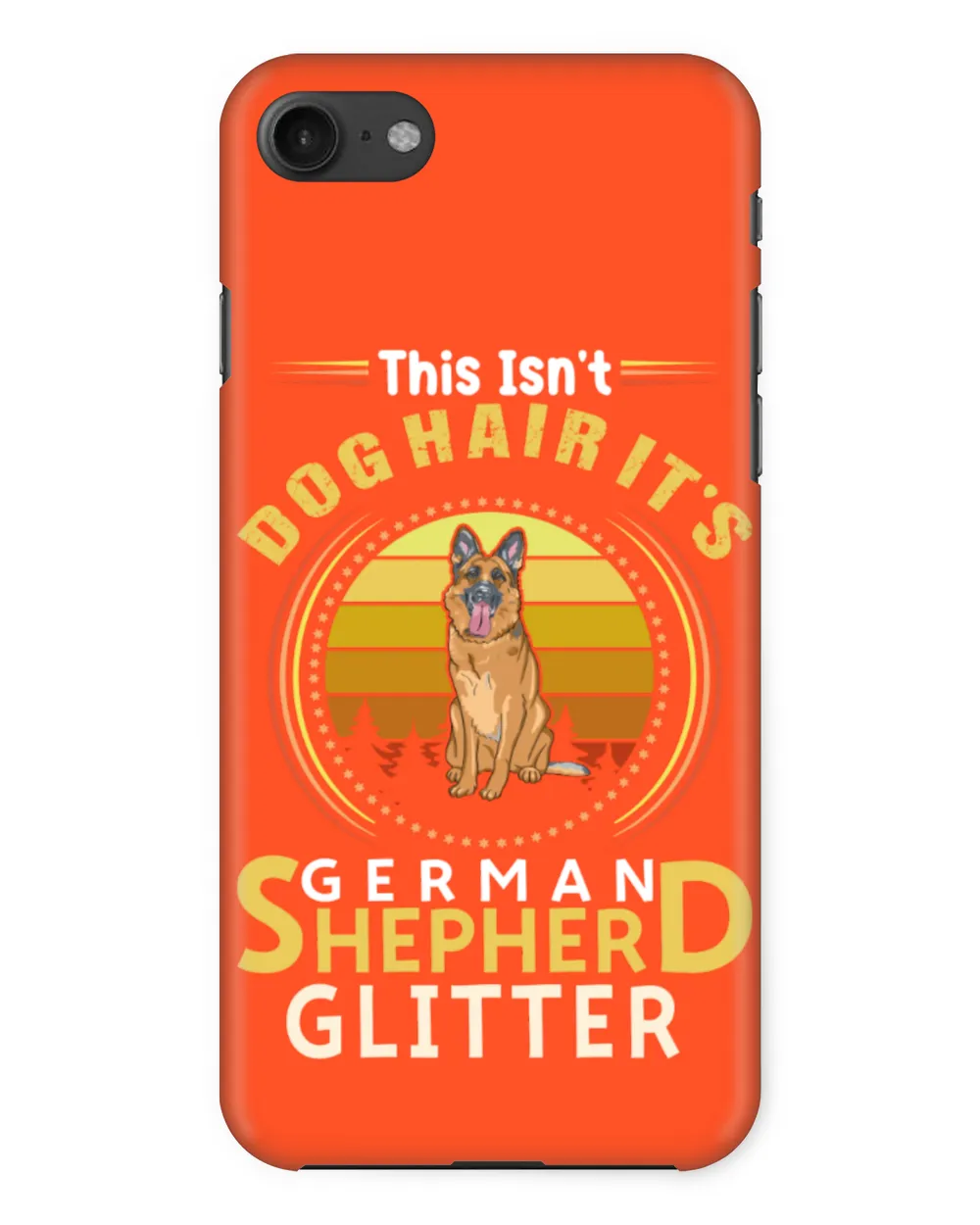This Isn't Dog Hair It's German Shepherd Glitter Personalized Grandpa Grandma Mom Sister For Dog Lovers
