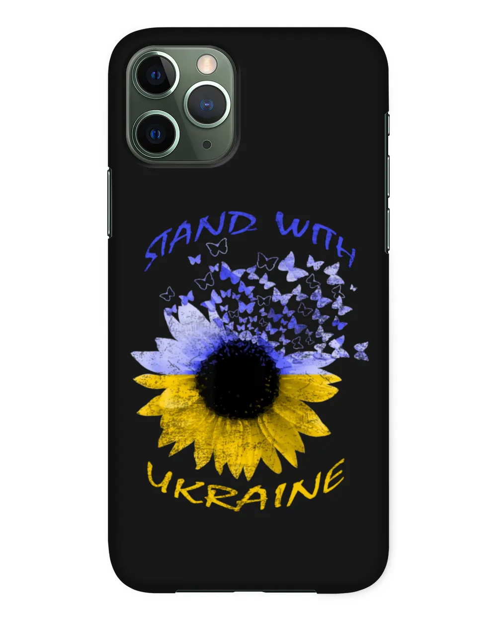sunflower stand with Ukraine