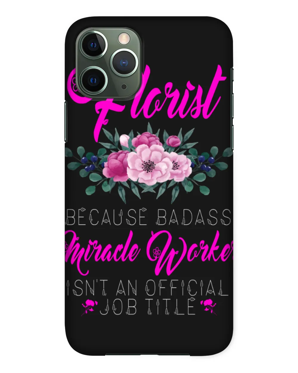 Florist Because Badass Miracle Worker Isn't An Official Job Title Gardening & Flower Plant