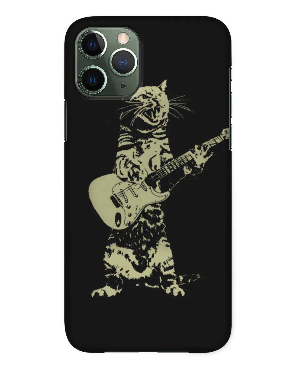 Cat with Guitar