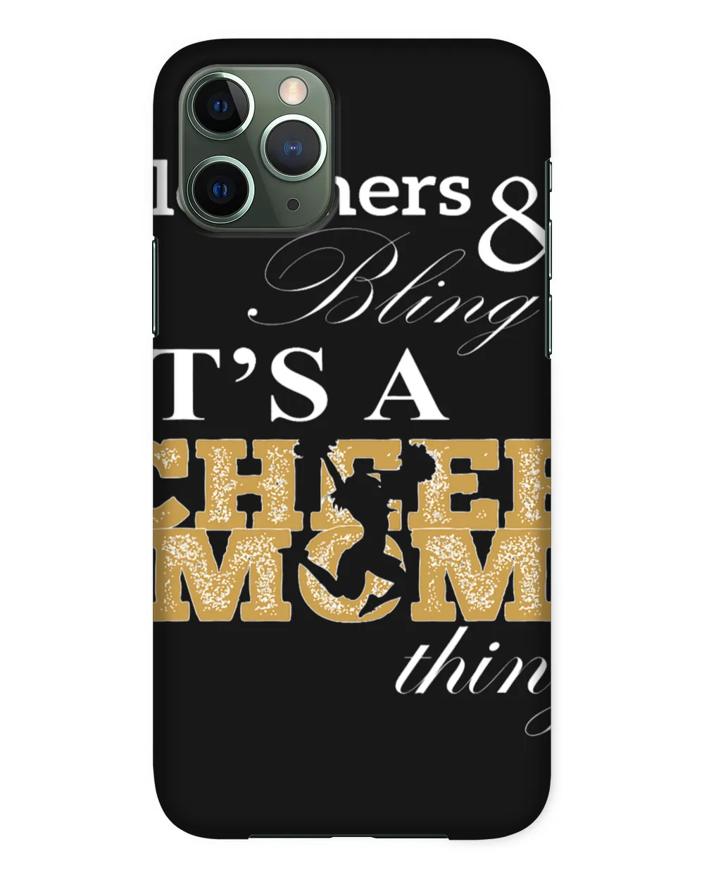 Bleachers 2Bling Its A Cheer Mom Thing Cheerleading
