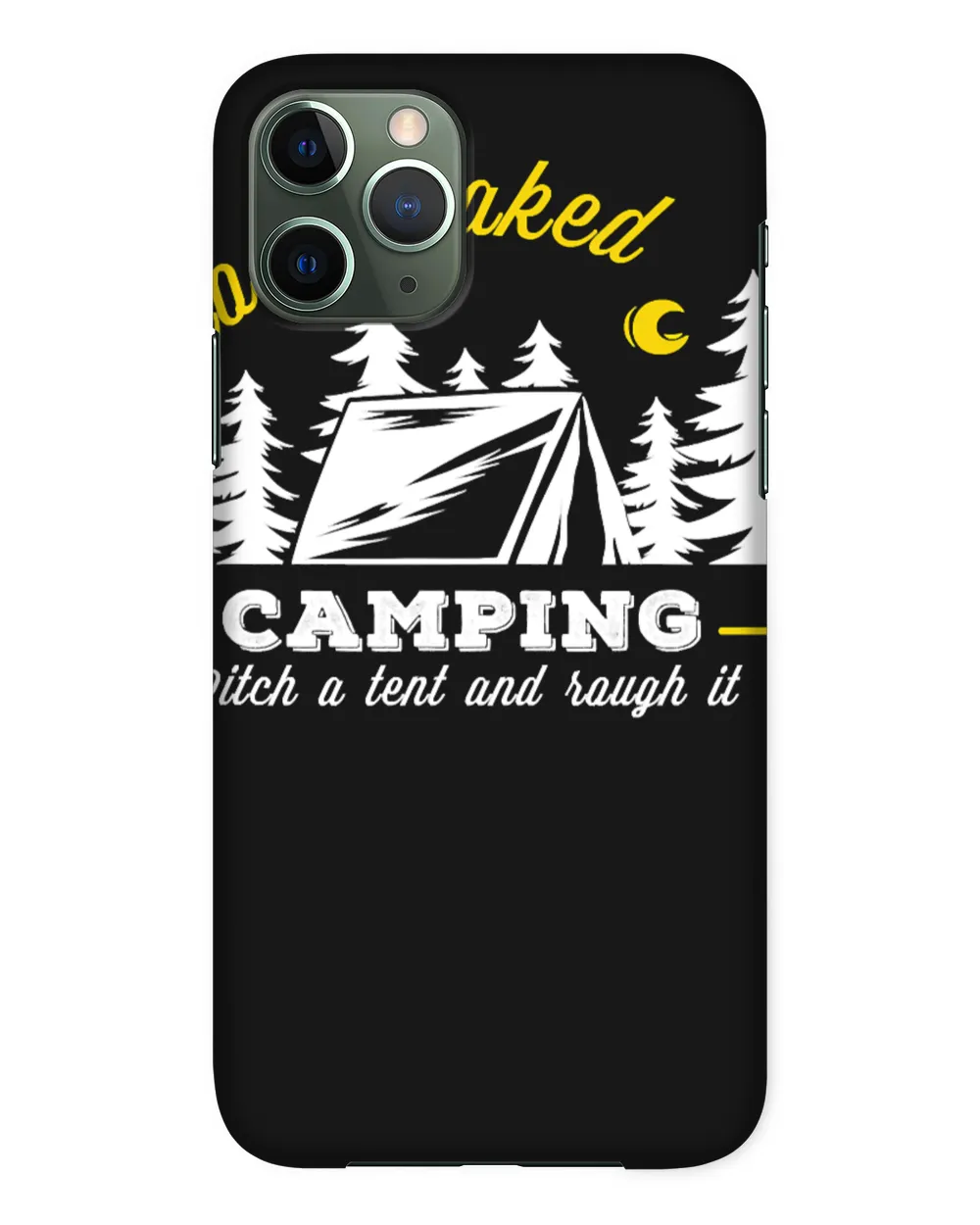 Camping Camp Pitch A Tent Rough It Camper Campfire Adventure Outdoor Camper