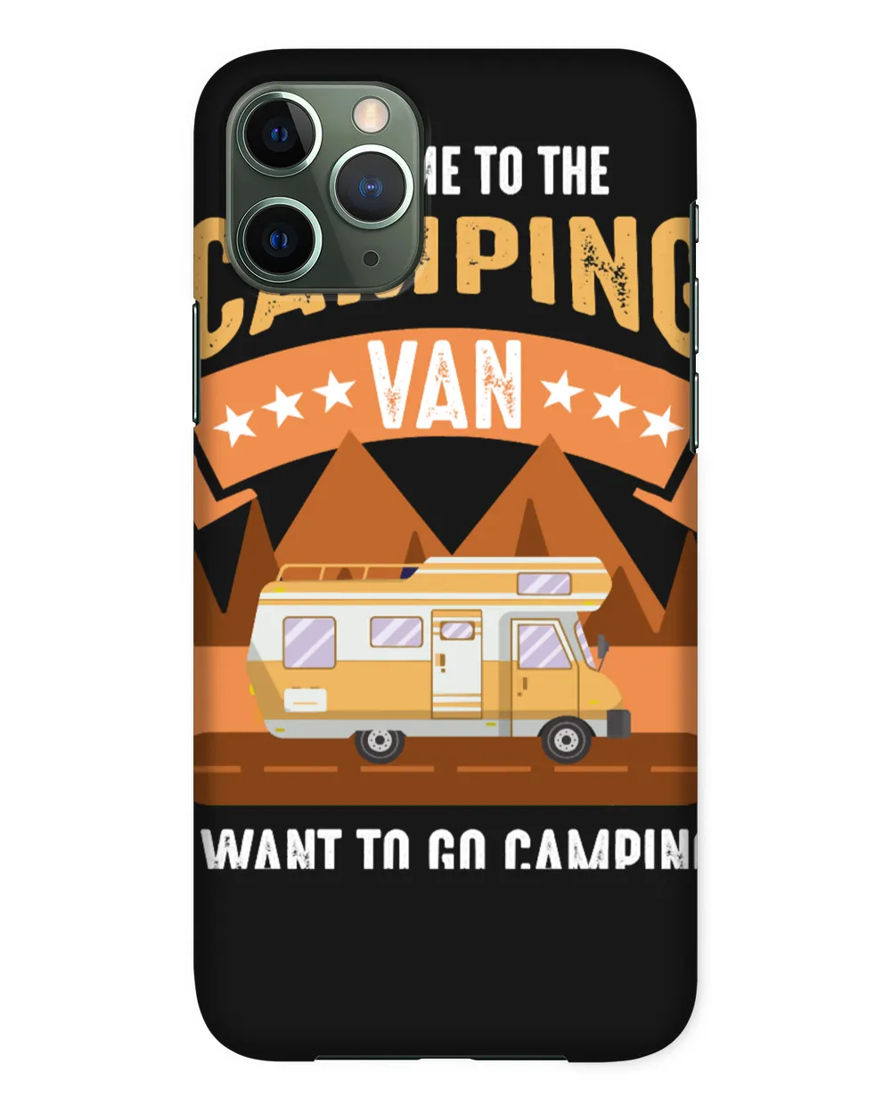 Camping Camp Van CamperCaravan Funny Camper