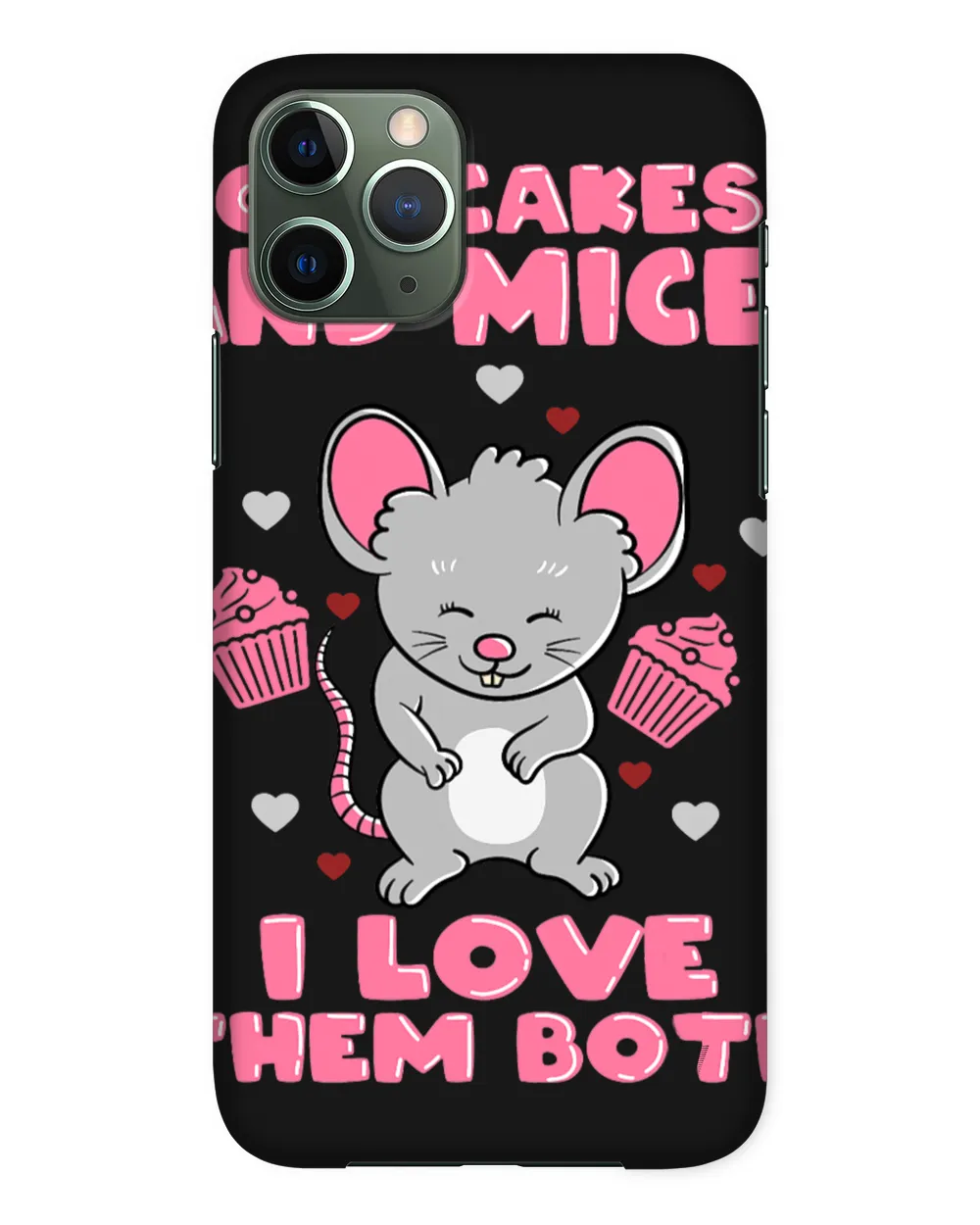 Cupcakes and Mice I love them both 2Little Mouse