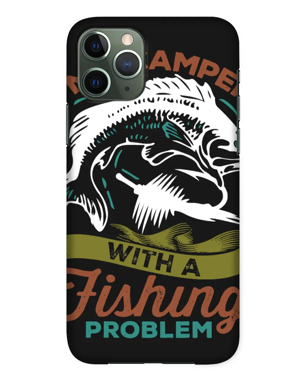 Fishing Camp Camping FunnyAnd Fishing Fishermen T Camper Fisher