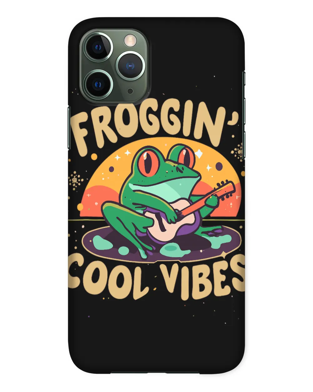 Froggin cool vibes for frog lover and red eyed tree frog