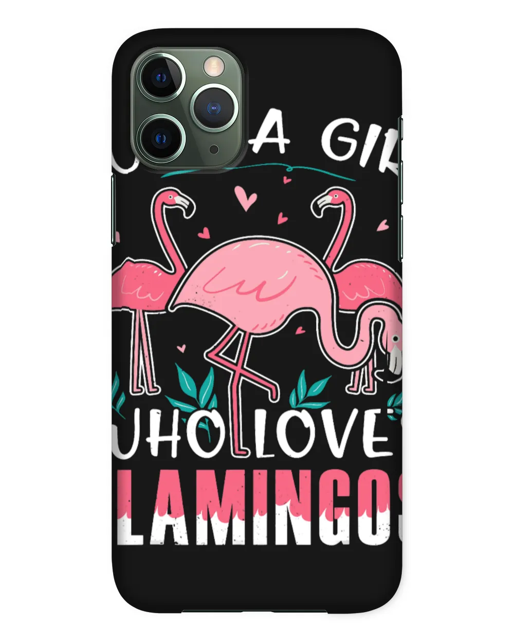 Just A Girl Who Loves Flamingos Gift 2Birds