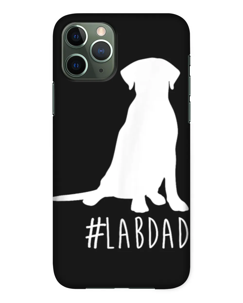 Hashtag Lab Dad T-Shirt. Labrador Retriever Dad