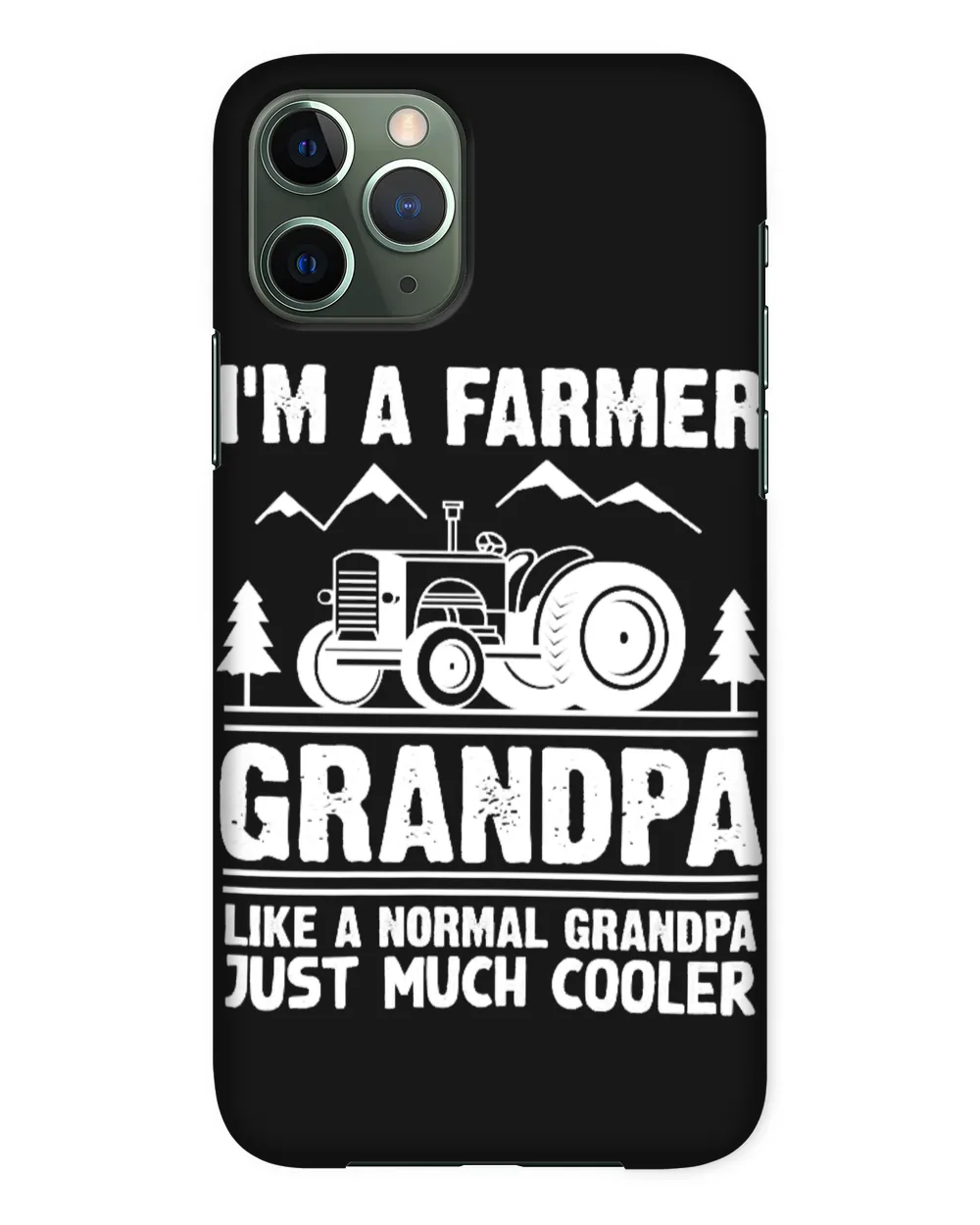 Tractor Cool Farmer Grandpa596 farmer